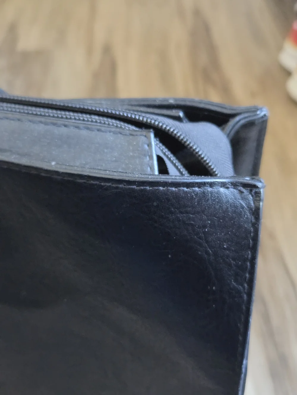 Beis Black Leather Tote Bag - Designer-Inspired Women's Shoulder Bag - Picture 9 of 13